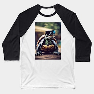 funny turtle Baseball T-Shirt